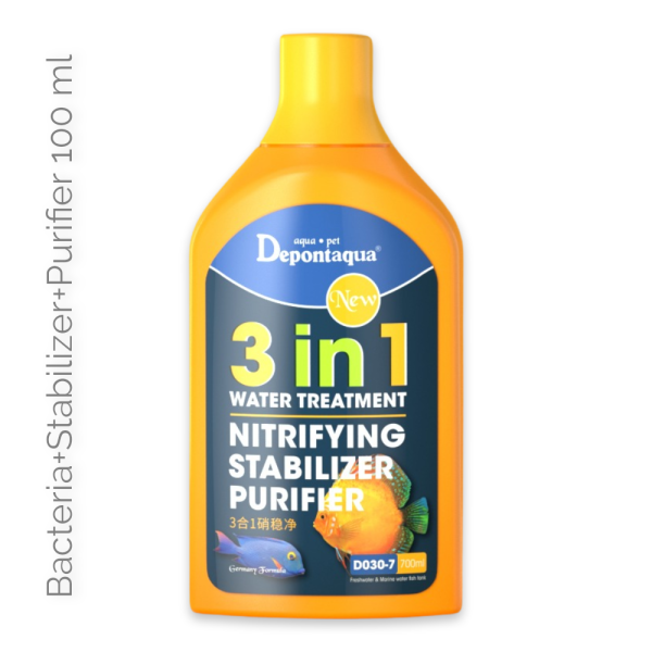 DEPONTAQUA 3-in-1 Bacteria+Stabilizer+Purifier (100ml)