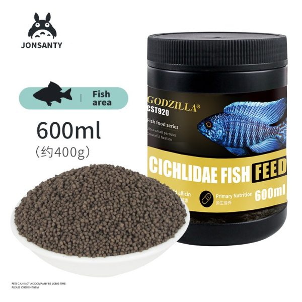 GODZILLA Premium Cichlid Fish Feed (400g)