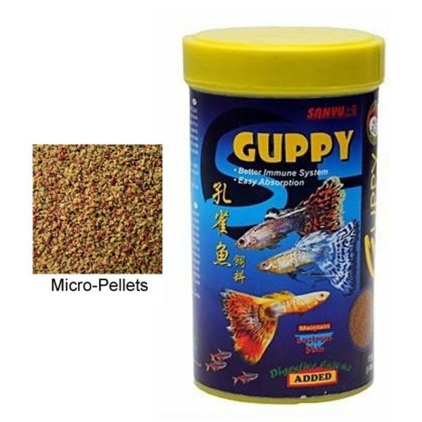 SANYU Guppy Mini Floating Pellets (50g/155g)