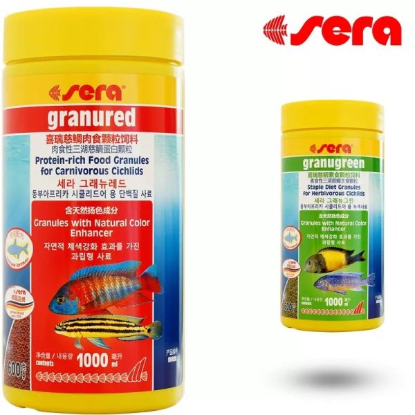 SERA East African Cichlid Food Vegetarian/Meat