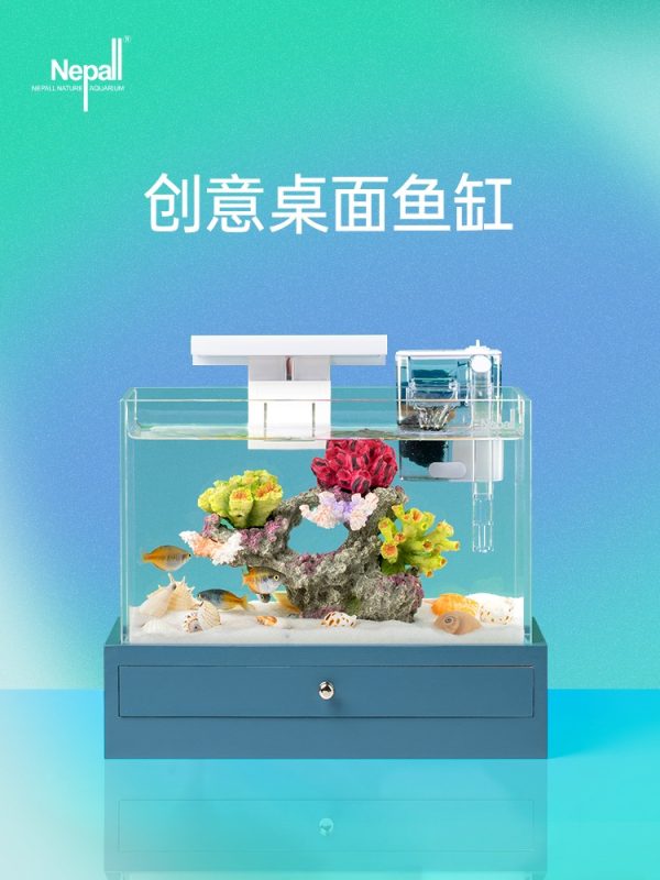 NEPALL Desktop Small Fish Tank Set - Image 3