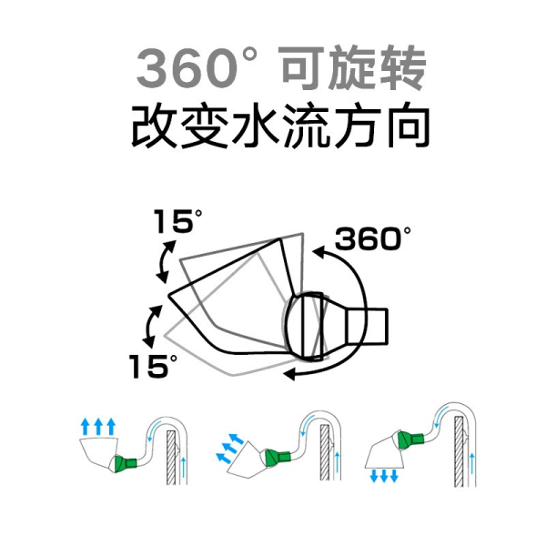 MOFISH Lily Water Outlet Mouth (Directional) - Image 2