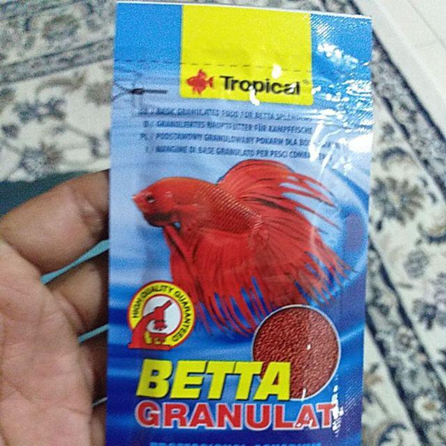 TROPICAL Betta Granulat 10g Food Tropical Aquatic Shop