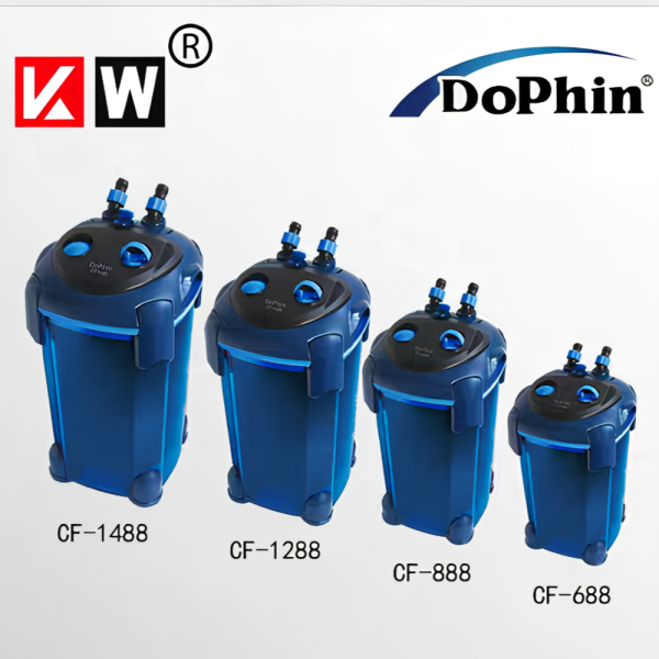 DOPHIN CF-Blue UV & Non-UV Canister Filters