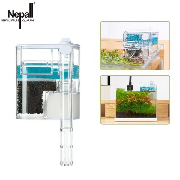 NEPALL Fish Tank Micro HOB Filter (250/LPH)