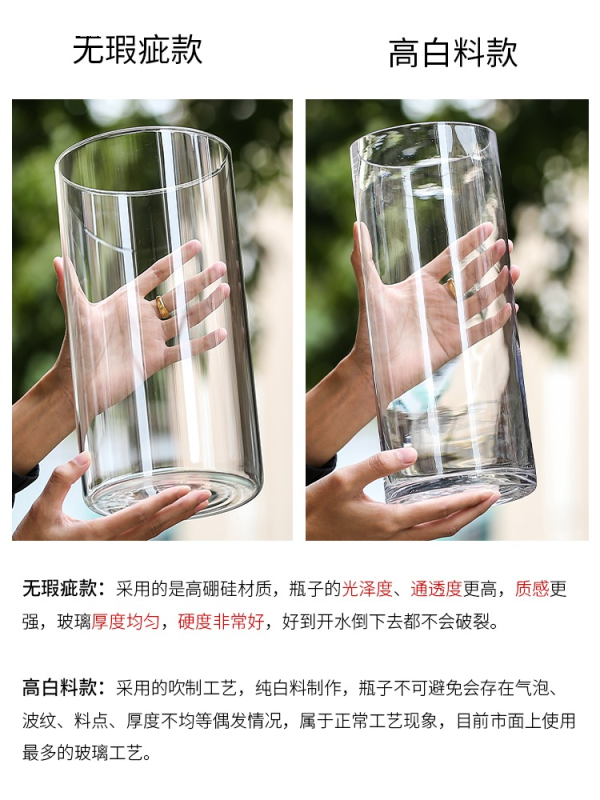 TIPO Transparent Glass Vase Series - Image 2