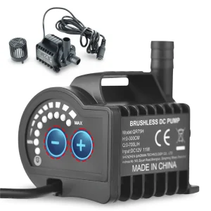 QIAORAN Adjustable DC Brushless Water Pump