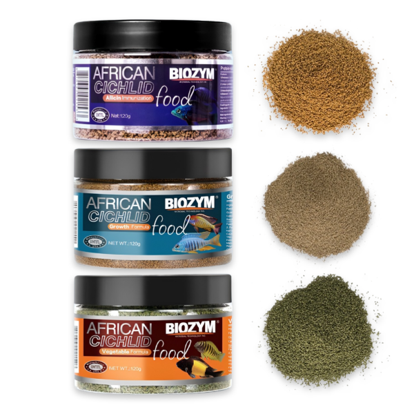 BIOZYM Premium Cichlid Food Veg/Meat/Grow