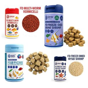 SPRAY Freeze Worm, Mysis, Daphina, Filariya, Krill Feeds