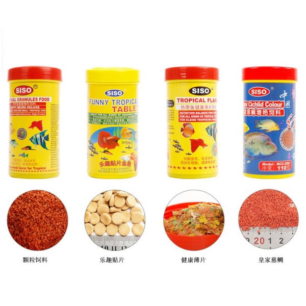 SISO Royal Cichlid/Granulet/Flakes/Tablet Fish Food - Image 2