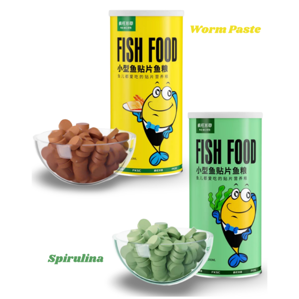 FKSC Premium Tablet Fish Food (250ML/500ML)